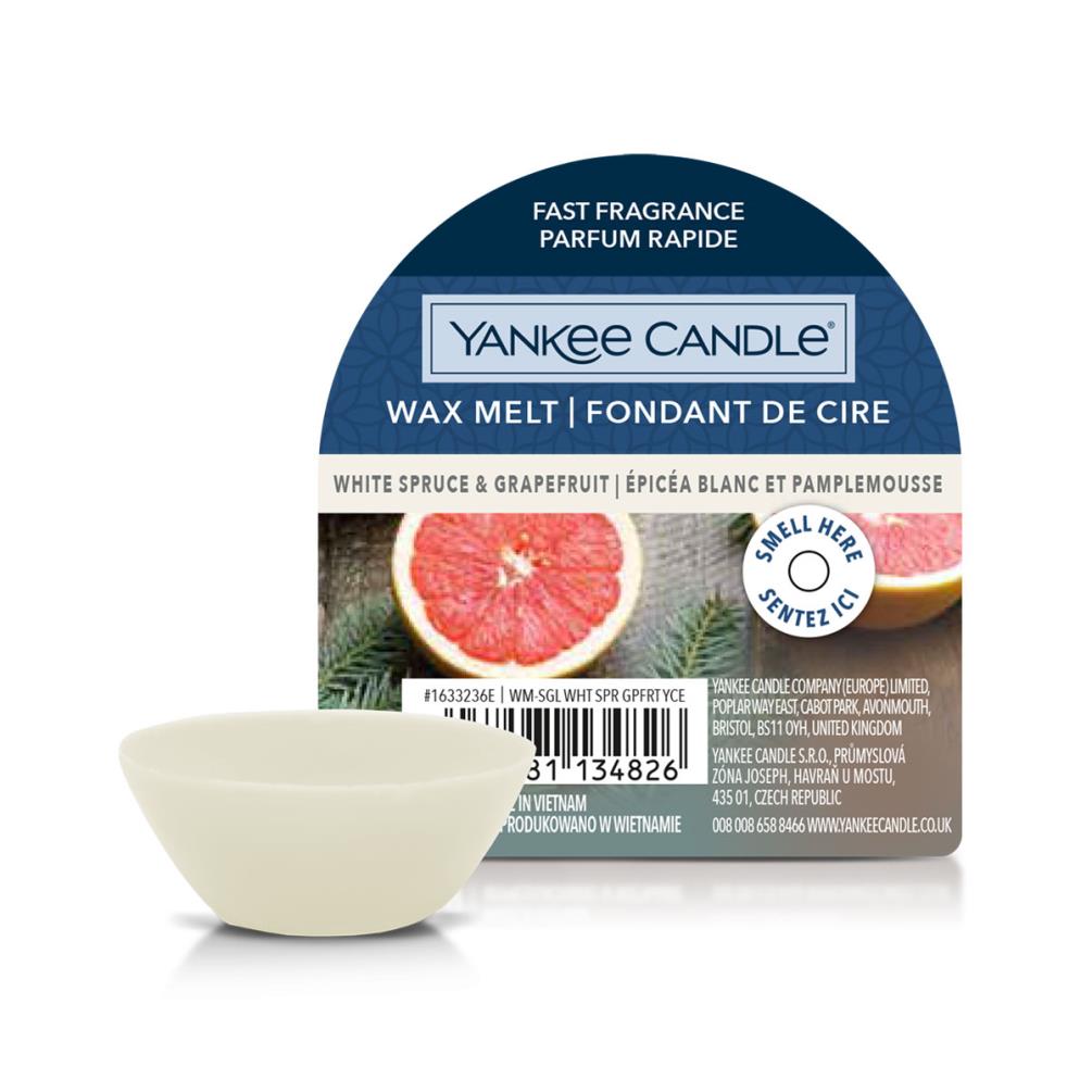 Yankee Candle White Spruce & Grapefruit Wax Melt £1.62